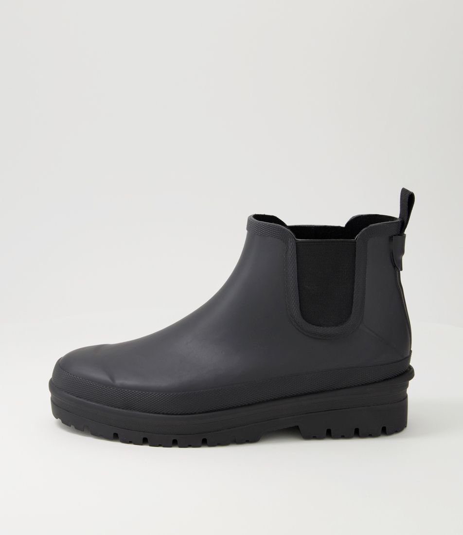 Everlane Black Gumboot Ankle Boots
