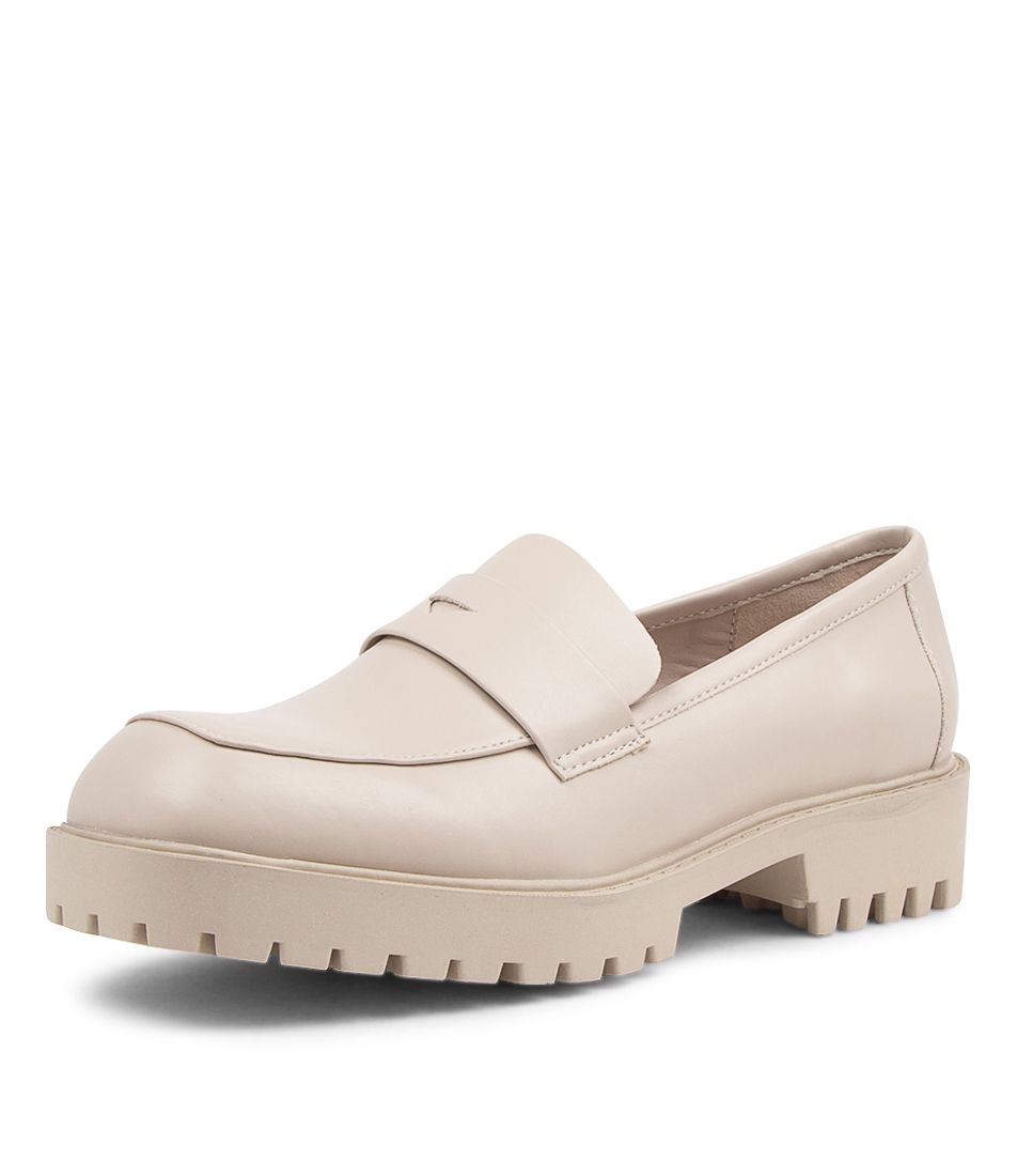ROYCE BONE SMOOTH LOAFERS