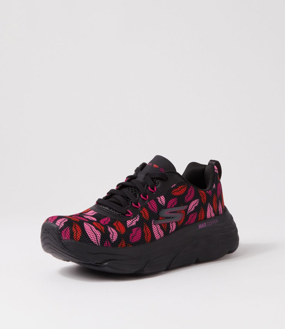 Max Cushioning Elite Black Pink Sneakers