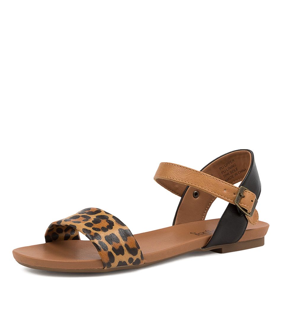 SARATOGA OCELOT-BLACK-TAN