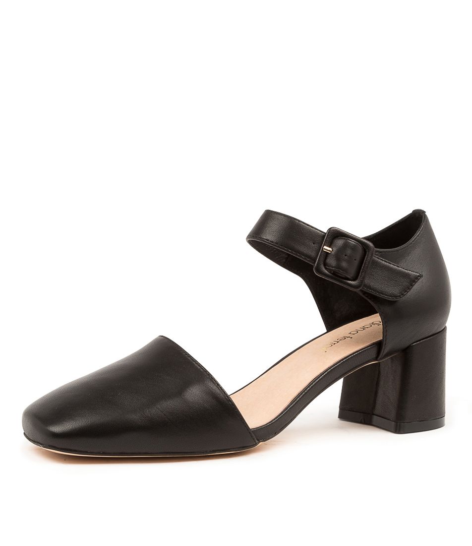 CATSEN BLACK LEATHER