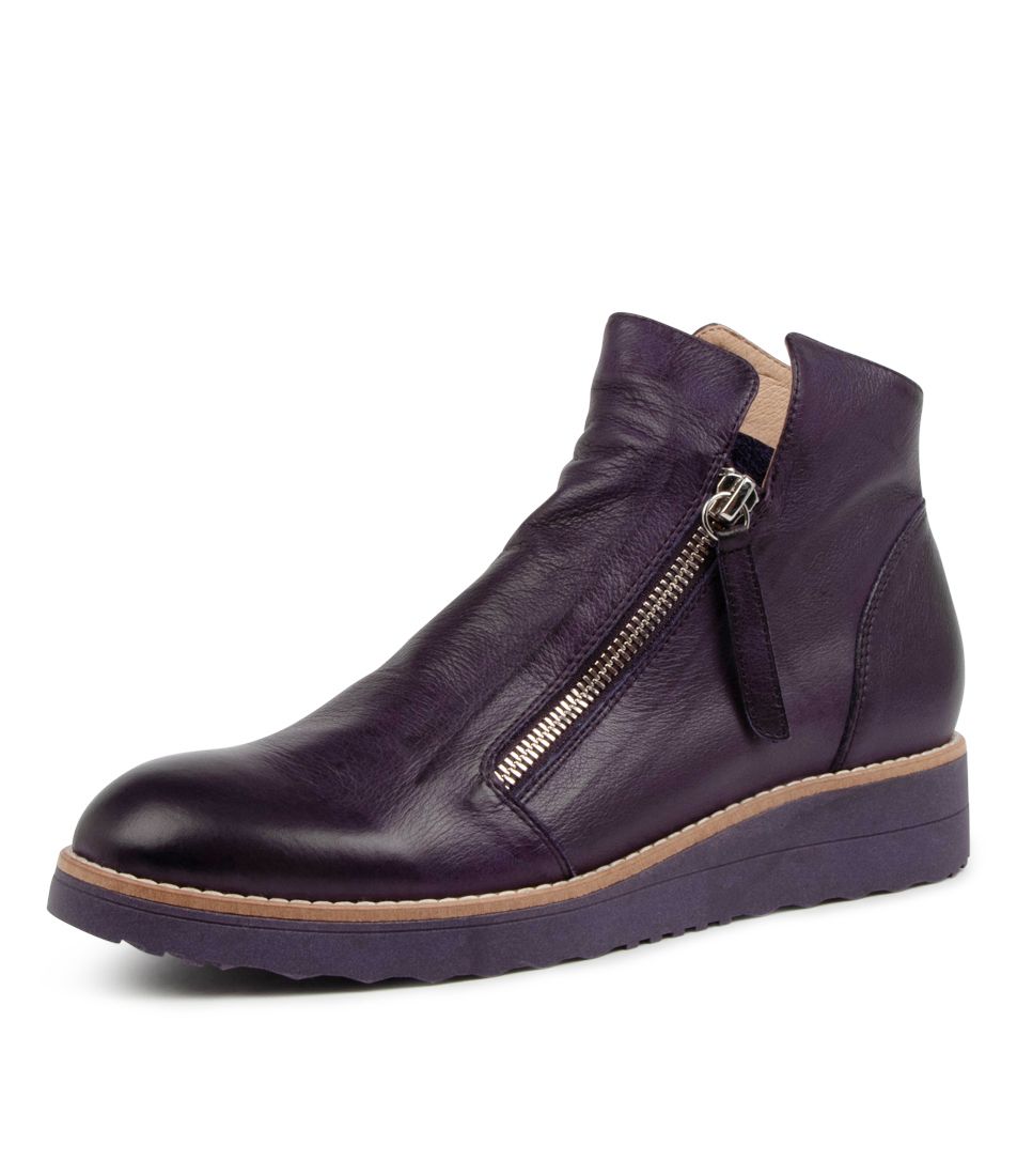 OHMY AUBERGINE LEATHER