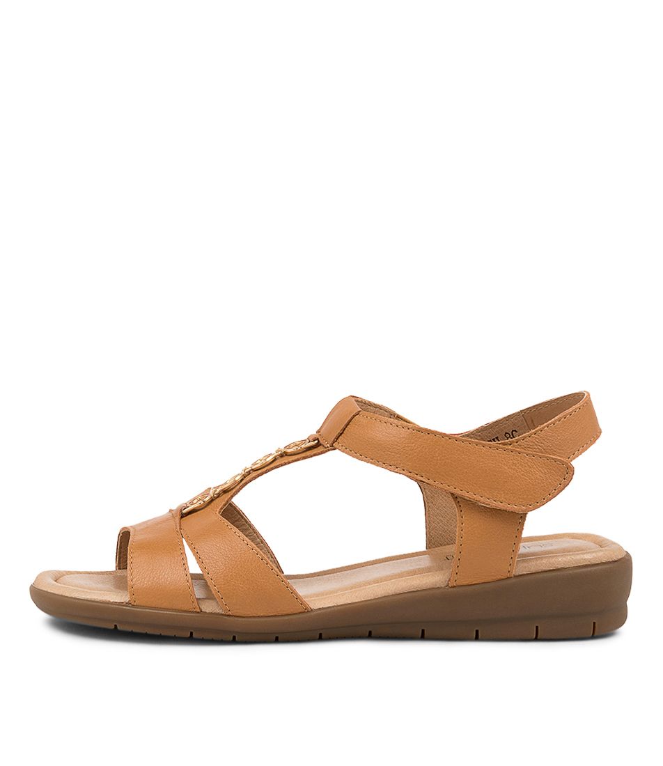 FERRARO2 SU DK TAN LEATHER