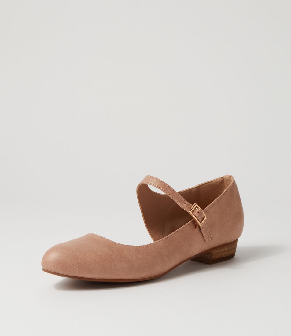 Etix Dark Nude Flat Shoes