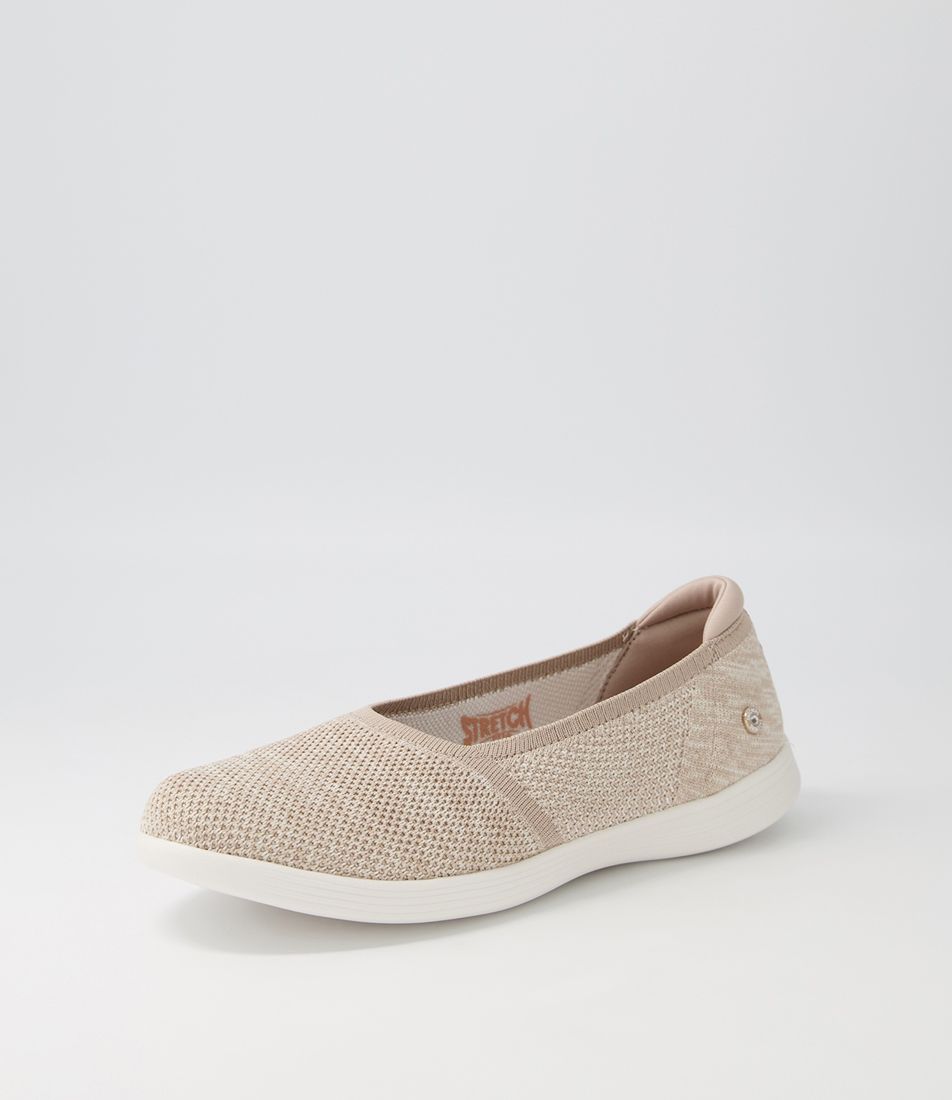 On Natural Textile Ballet Flats