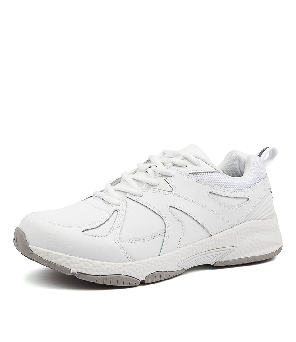 TEMPO SNR WHITE LEATHER