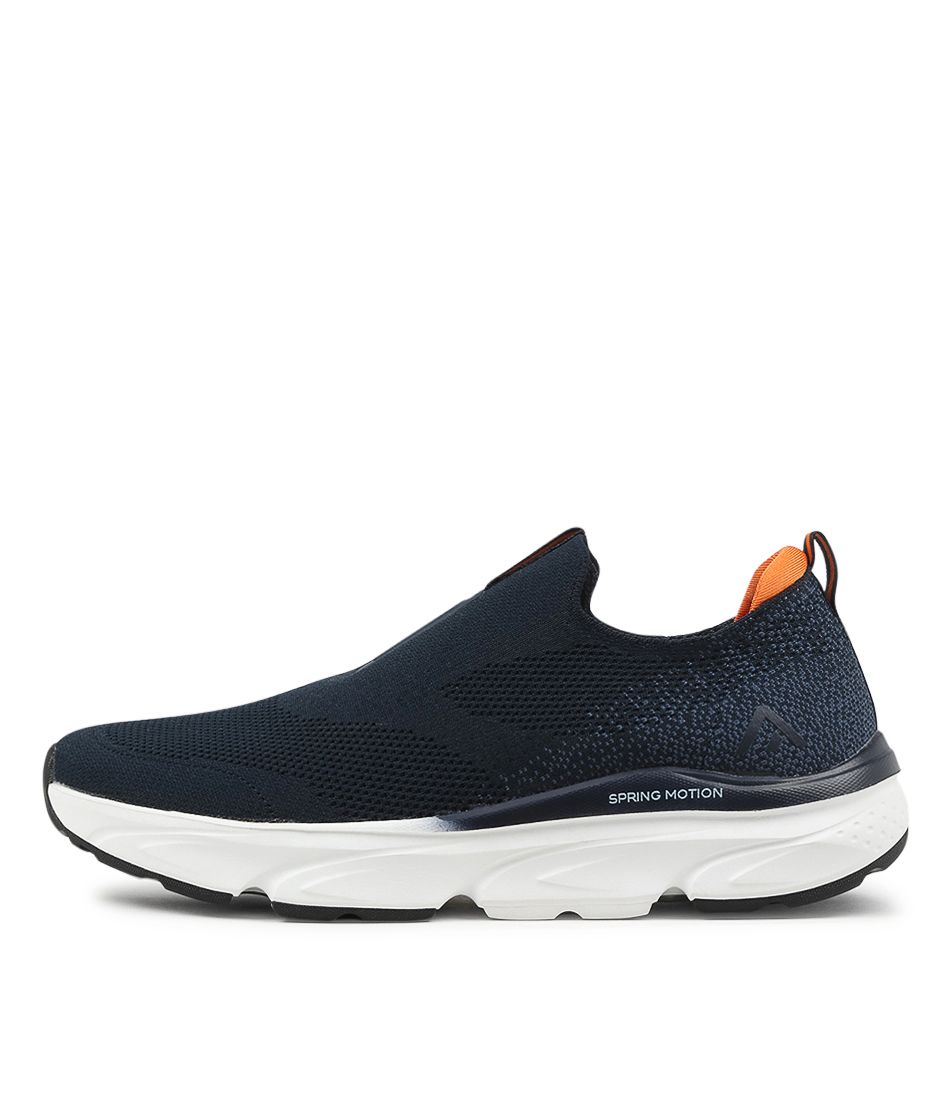 Vessa Navy Mesh Sneakers