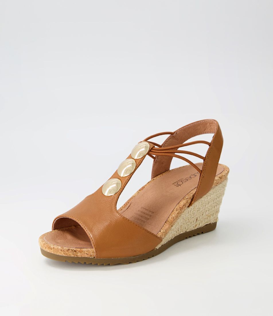Arms Dark Tan Leather Sandals