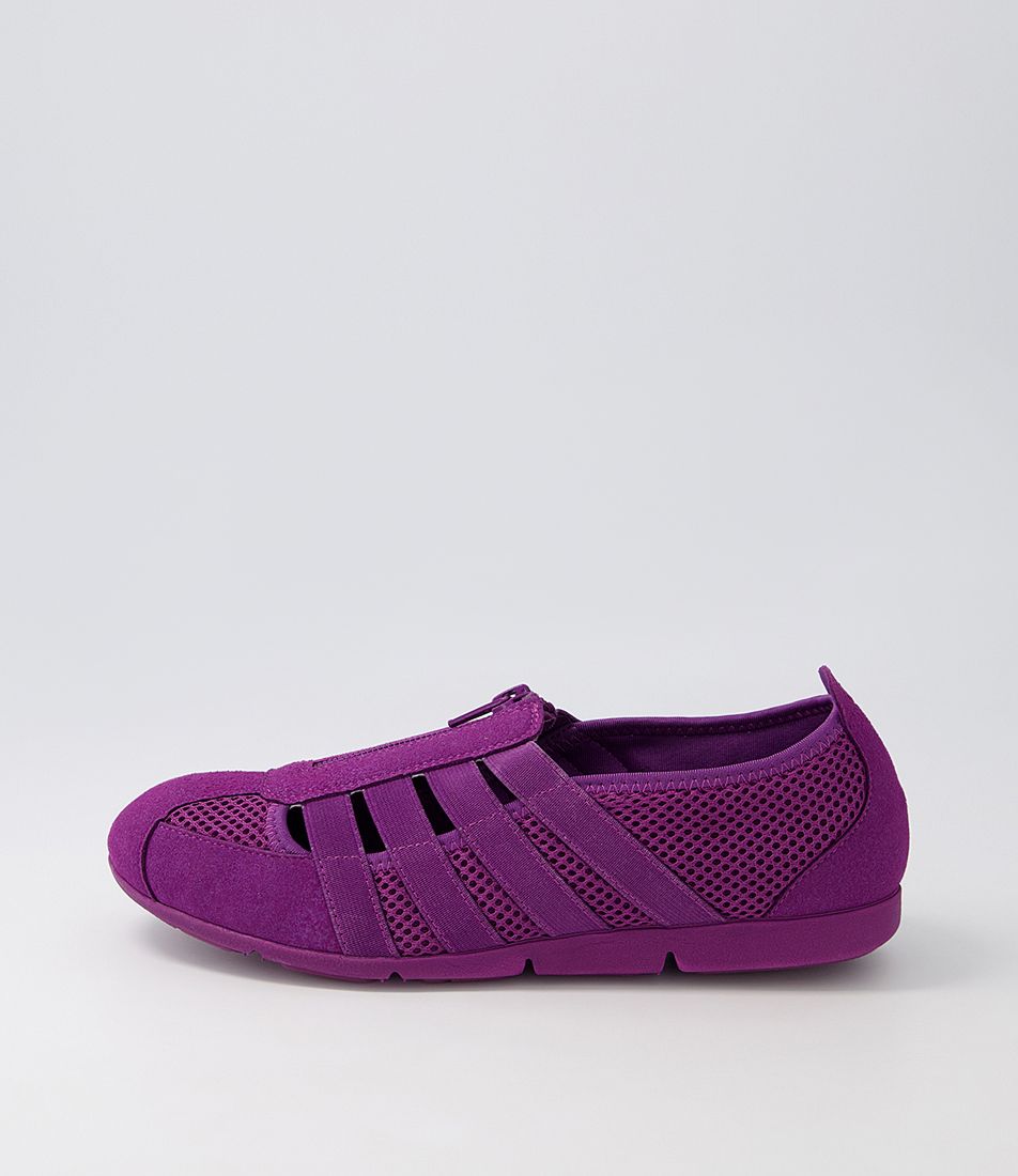 Scottie Purple Mesh Sneakers