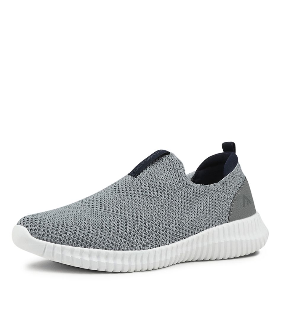 Orbit Grey Mesh Sneakers