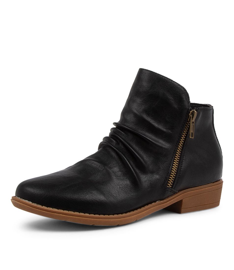 Rosie Black Ankle Boots