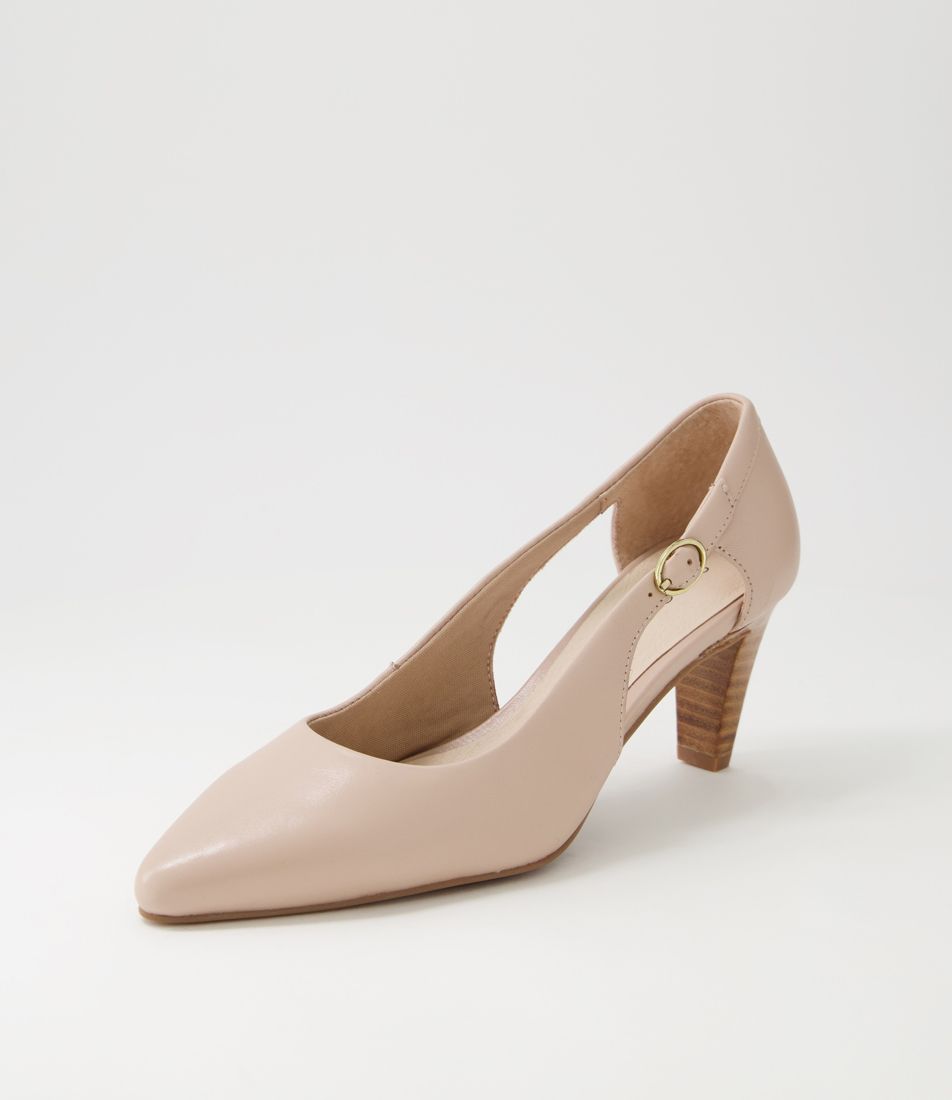 Madden2 Nude Leather Heels