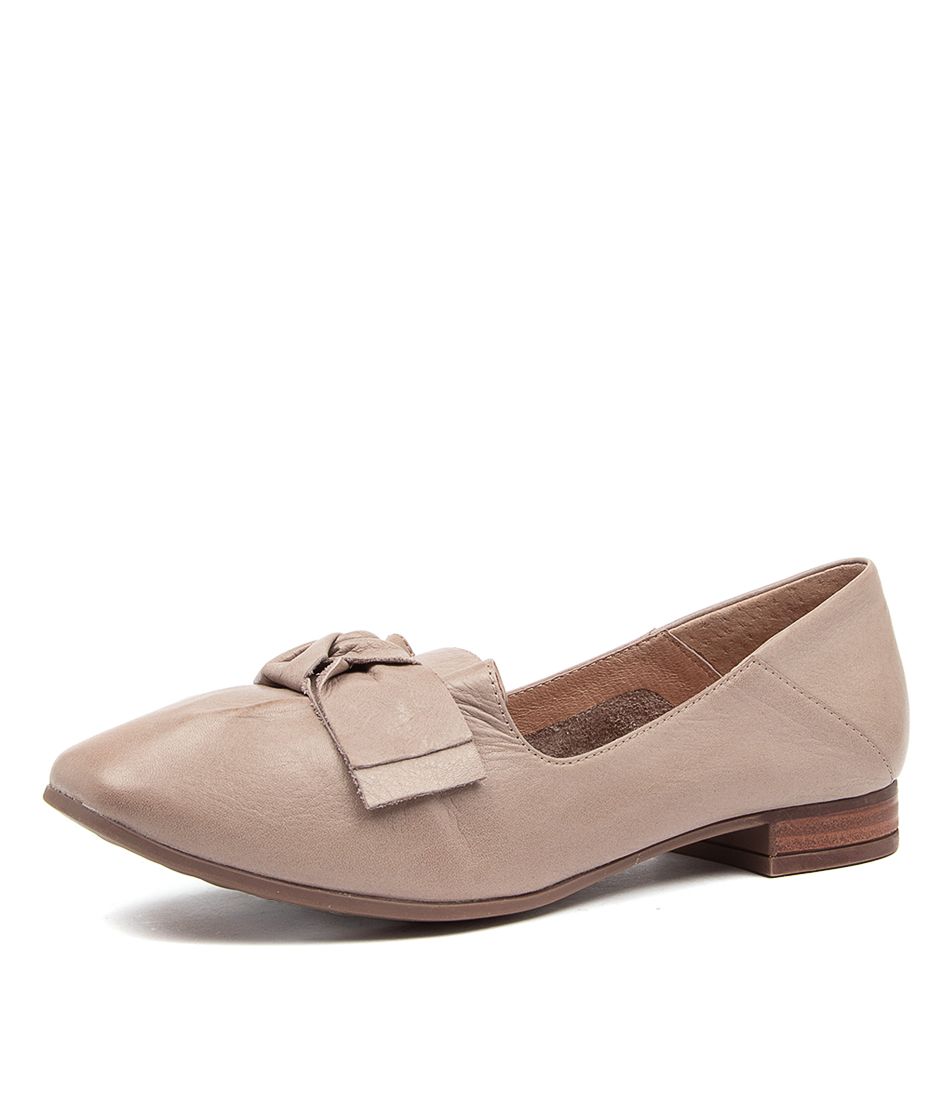 TAJ DF DK STONE LEATHER