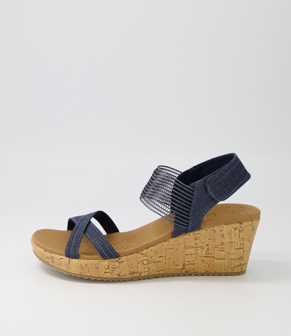Beverlee Navy Sandals
