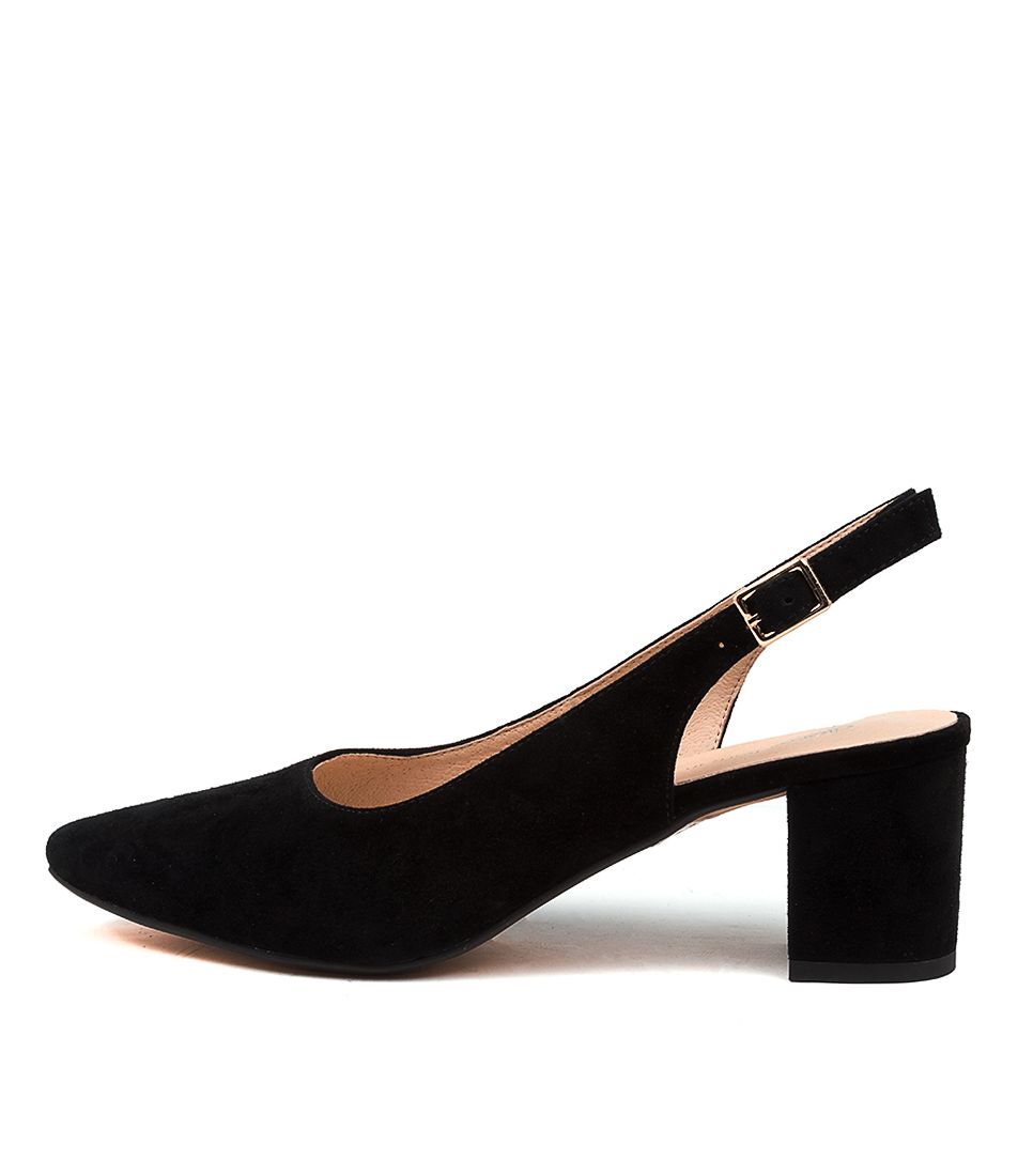 LUCINE BLACK SUEDE