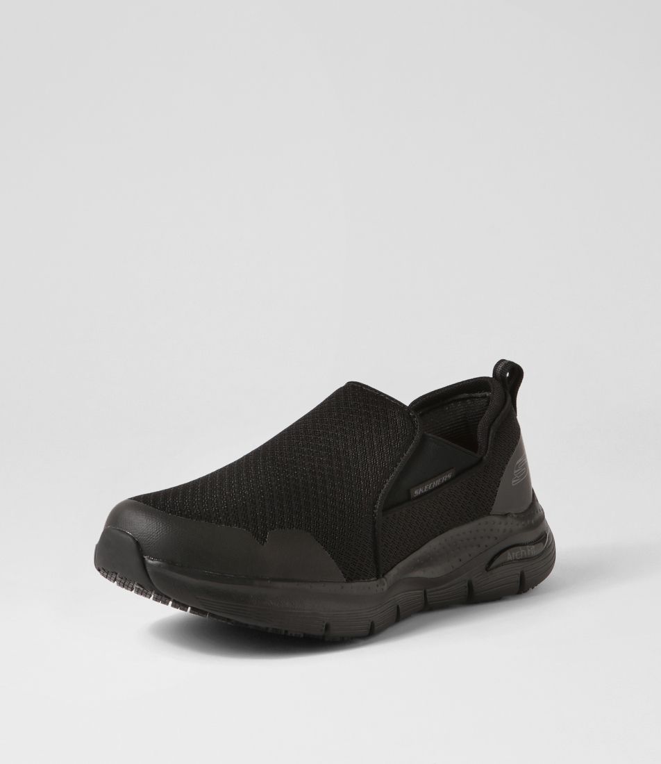 Arch Fit Sr Black Mesh Sneakers