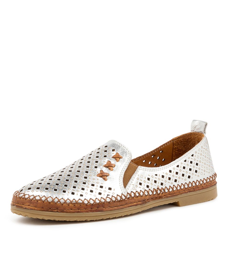 BELRA SILVER LEATHER