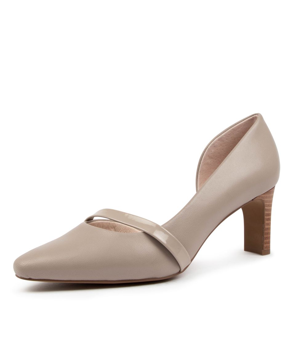 NARDA STONE LEATHER-PATEN