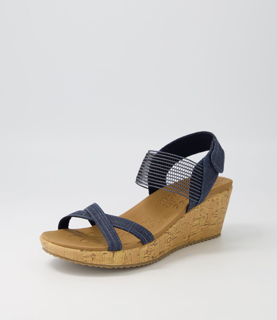 Beverlee Navy Sandals