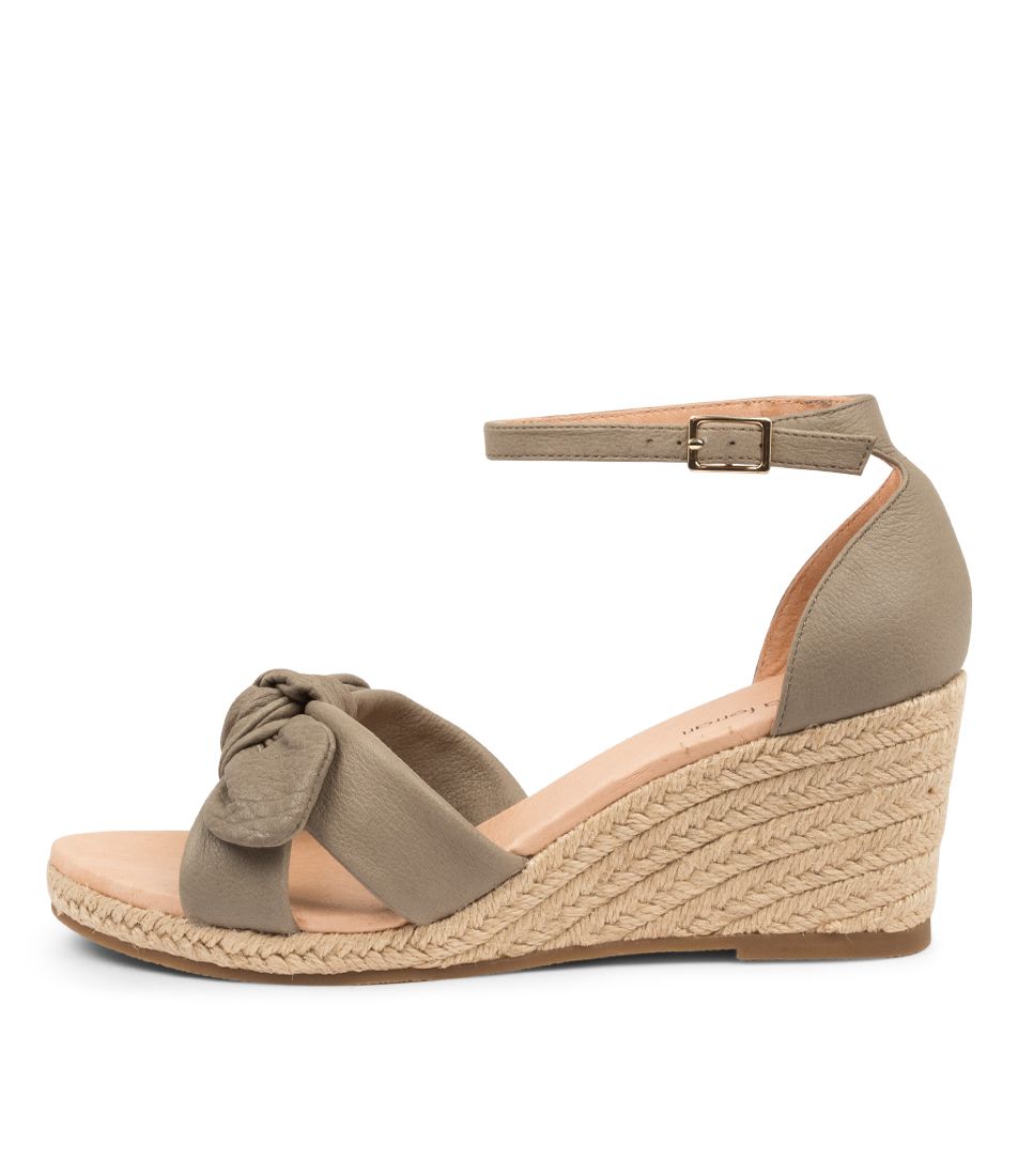 JENNALEA KHAKI LEATHER