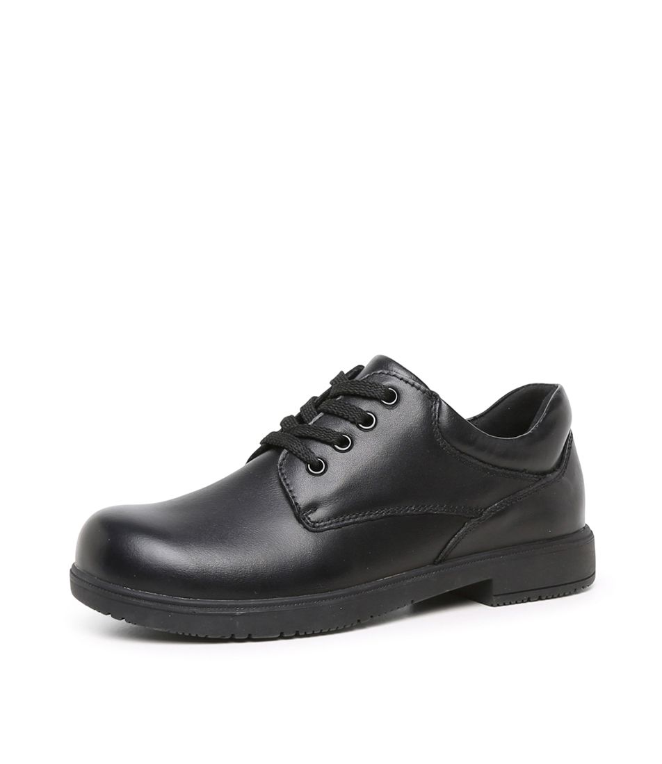 ARLO JNR-LB BLACK LEATHER