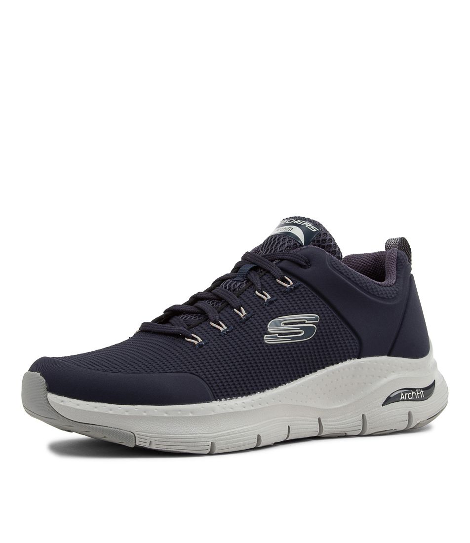 Arch Fit Titan Navy Fabric Sneakers
