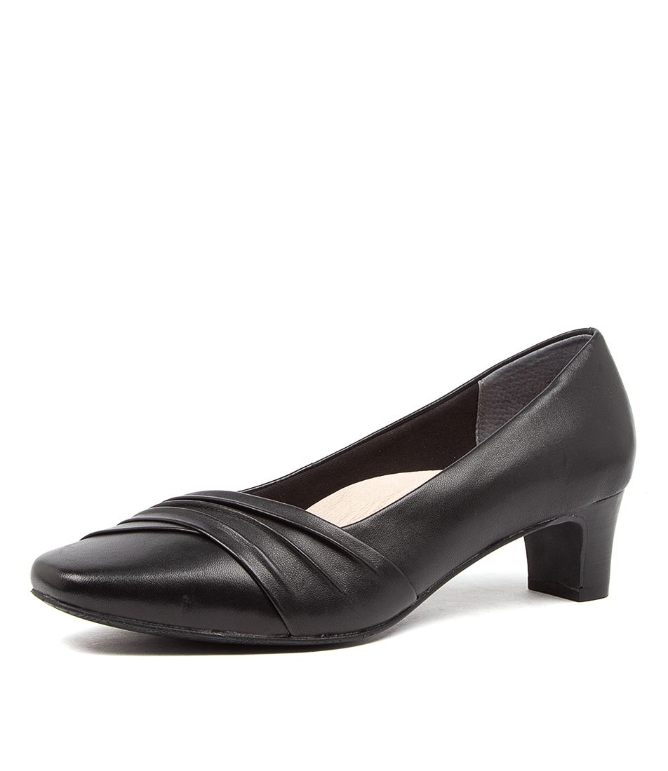 MALLOW SU BLACK LEATHER