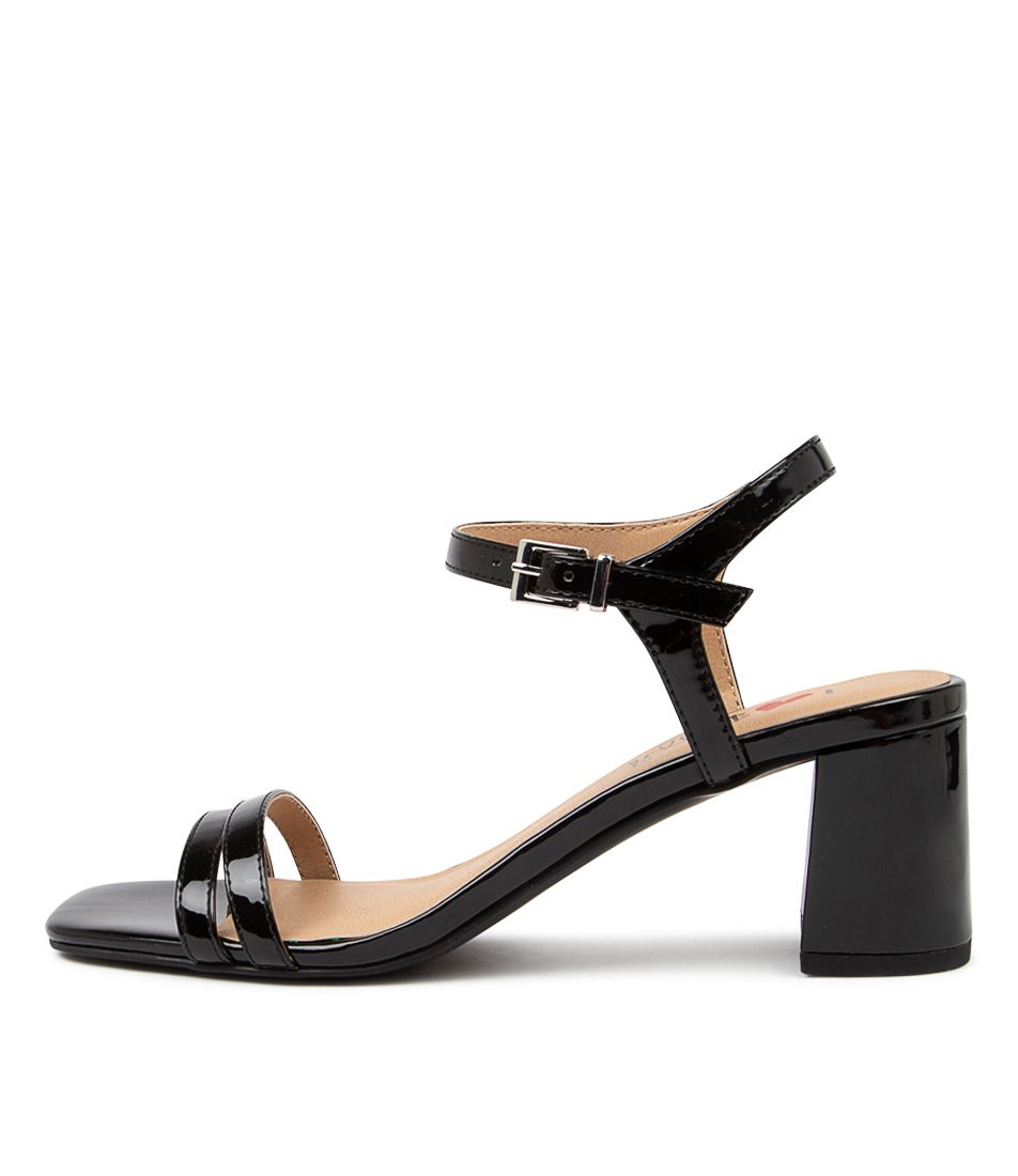 BONNIN BLACK PATENT PU