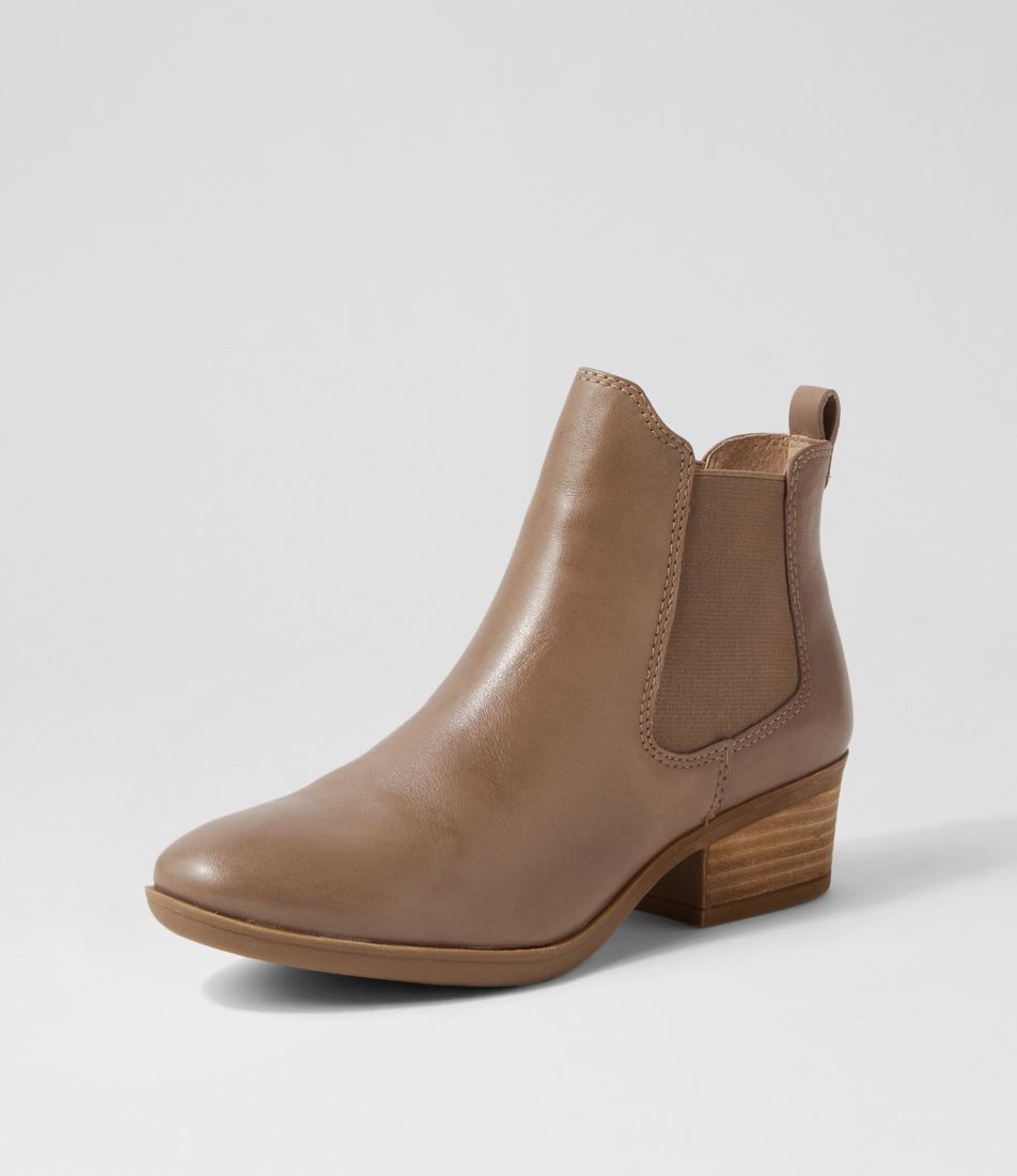 Zenna Ash Leather Chelsea Boots
