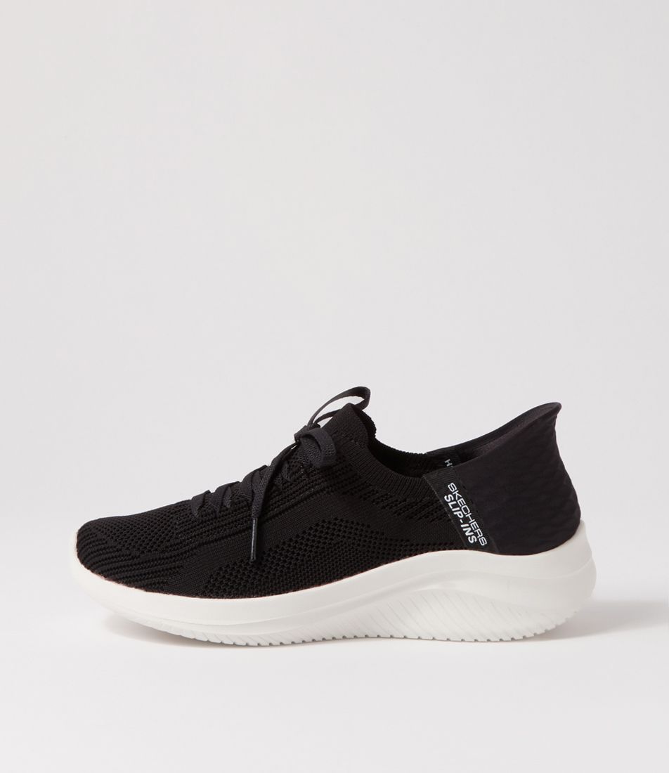 Ultra Flex 3.0 Black Knit Sneakers