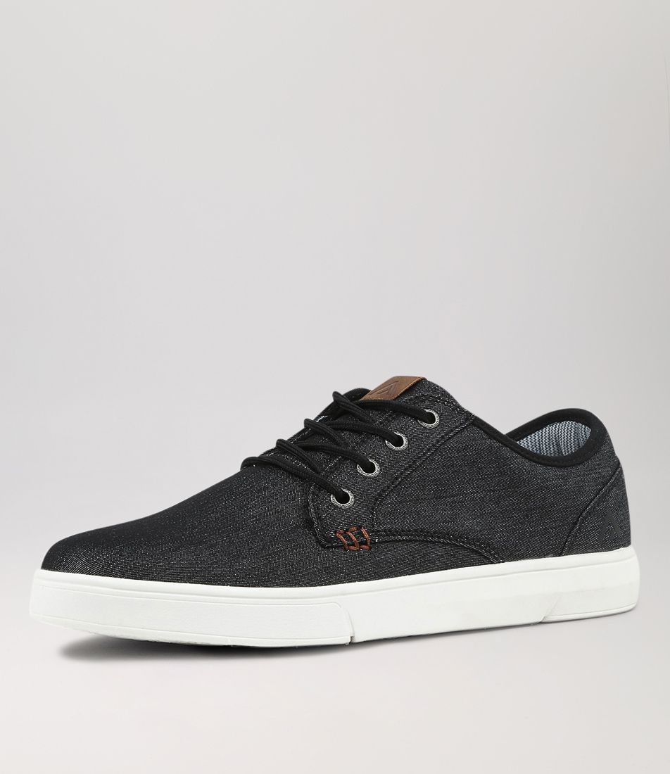 Albatross Mw Black Denim Canvas Sneakers