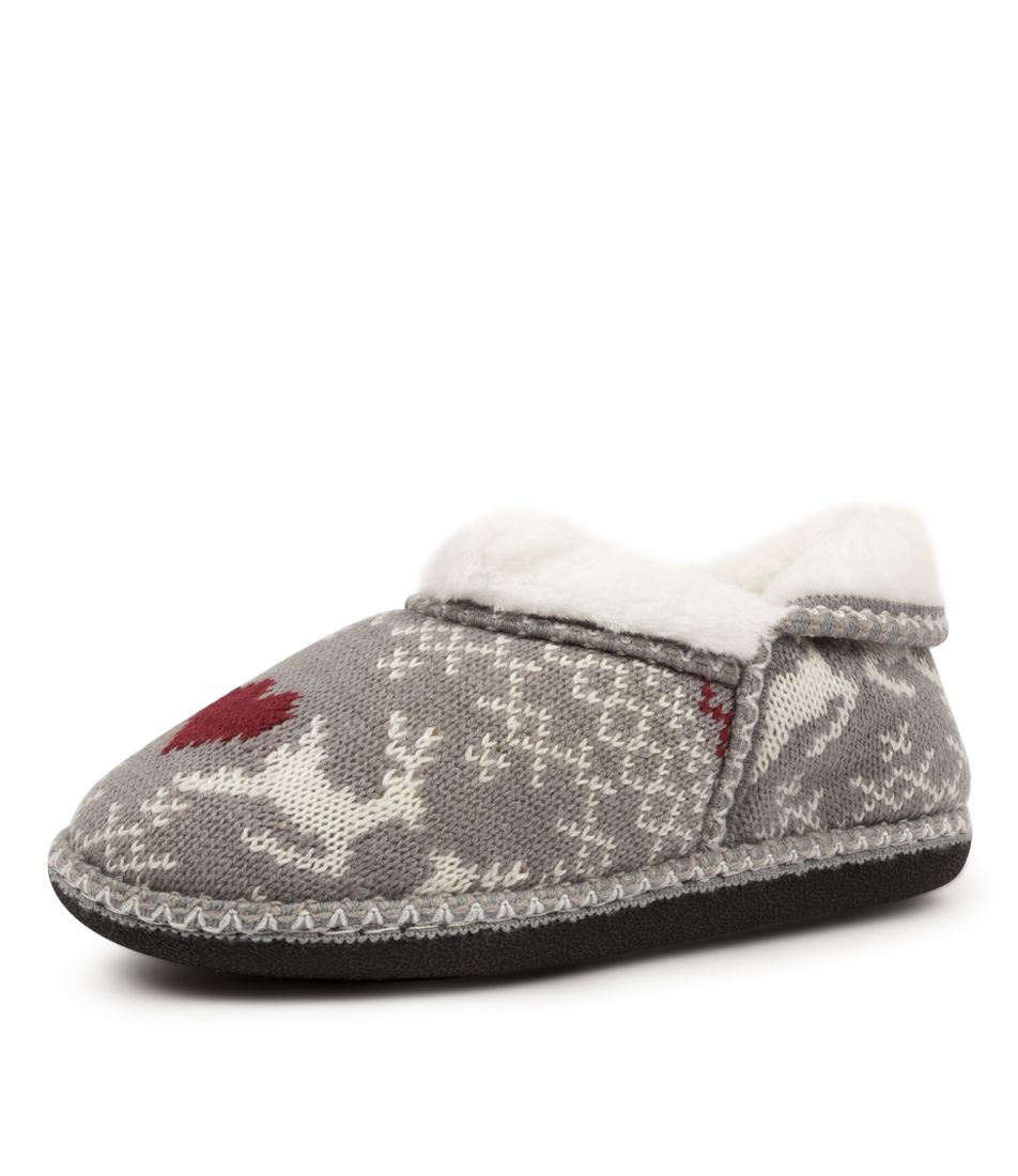 ARCTIC GREY SLIPPERS