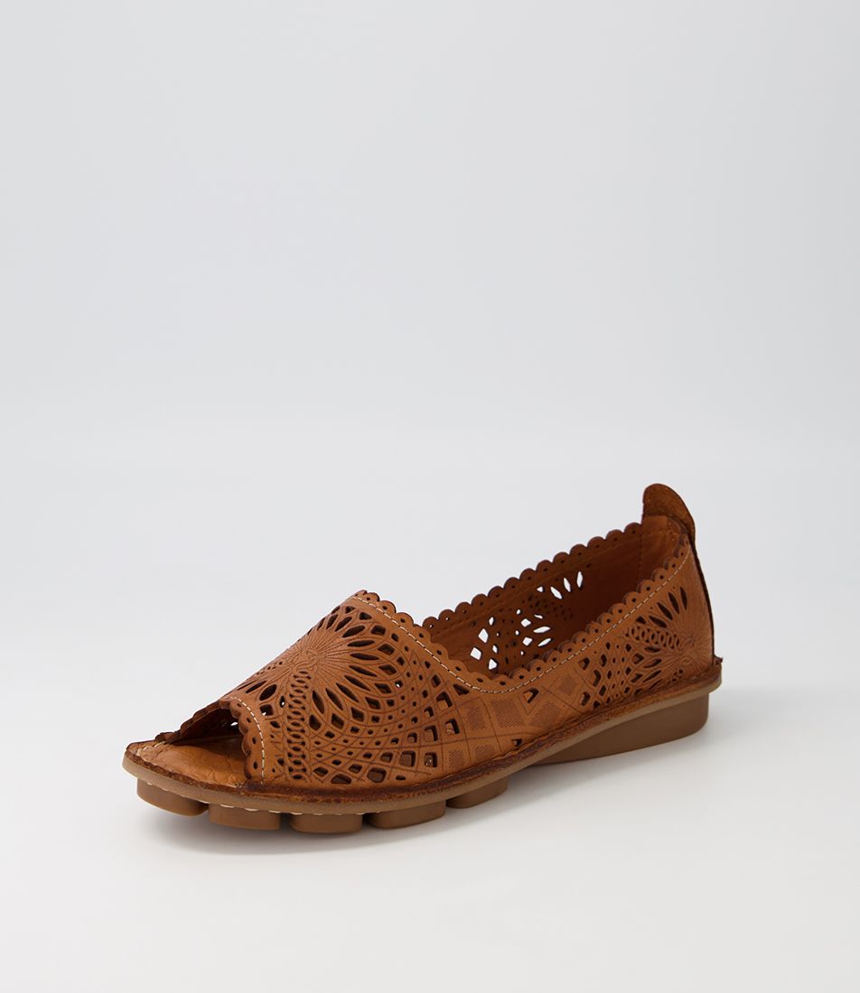 Nlysander Tan Leather Sandals