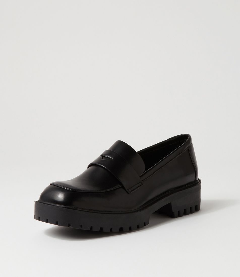 Roycine Black Loafers