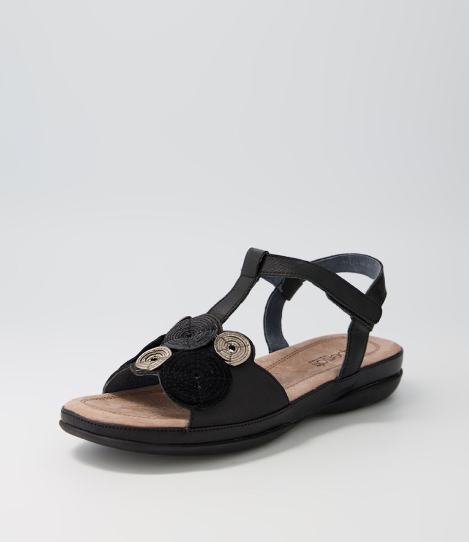 Say Black Multi Sandals