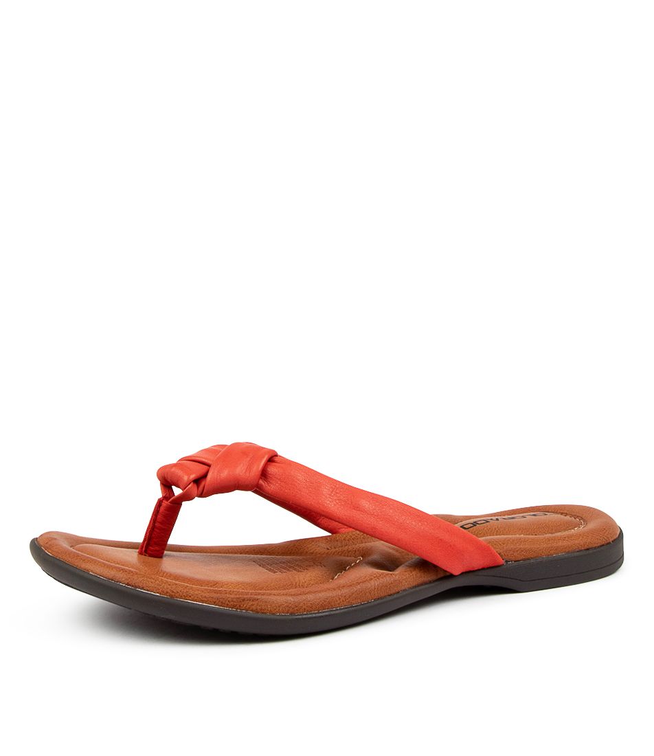 KALLY TANGERINE LEATHER