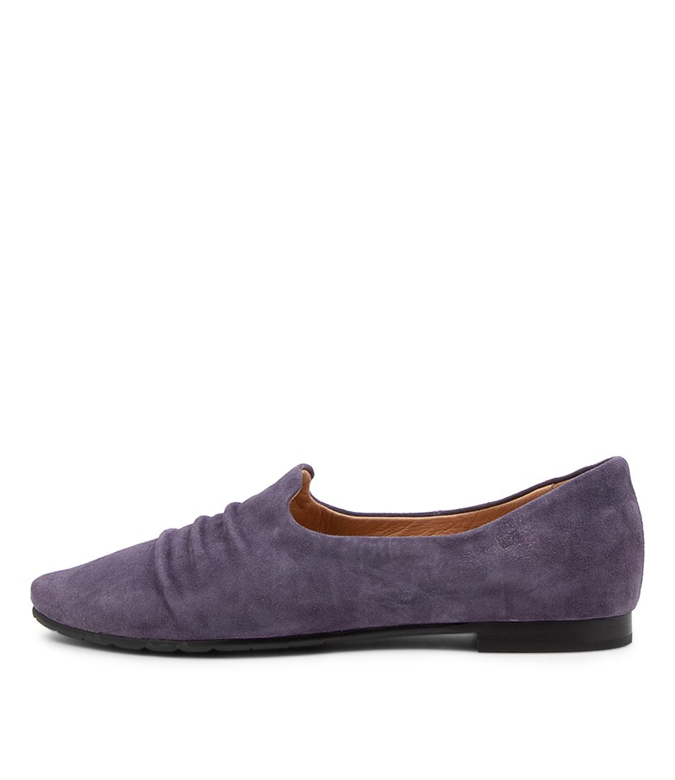 Shelby Amethyst Suede Flat Shoes