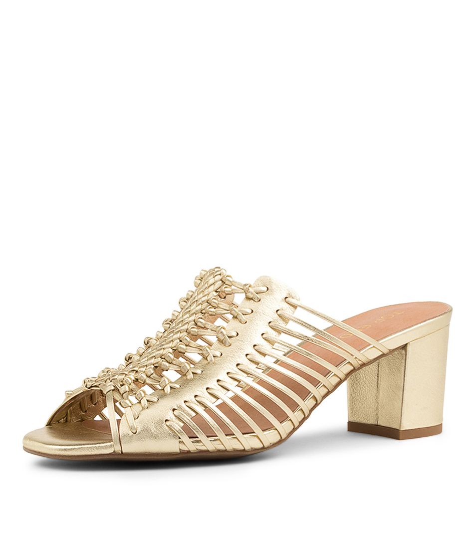 GNETTA PALE GOLD LEATHER