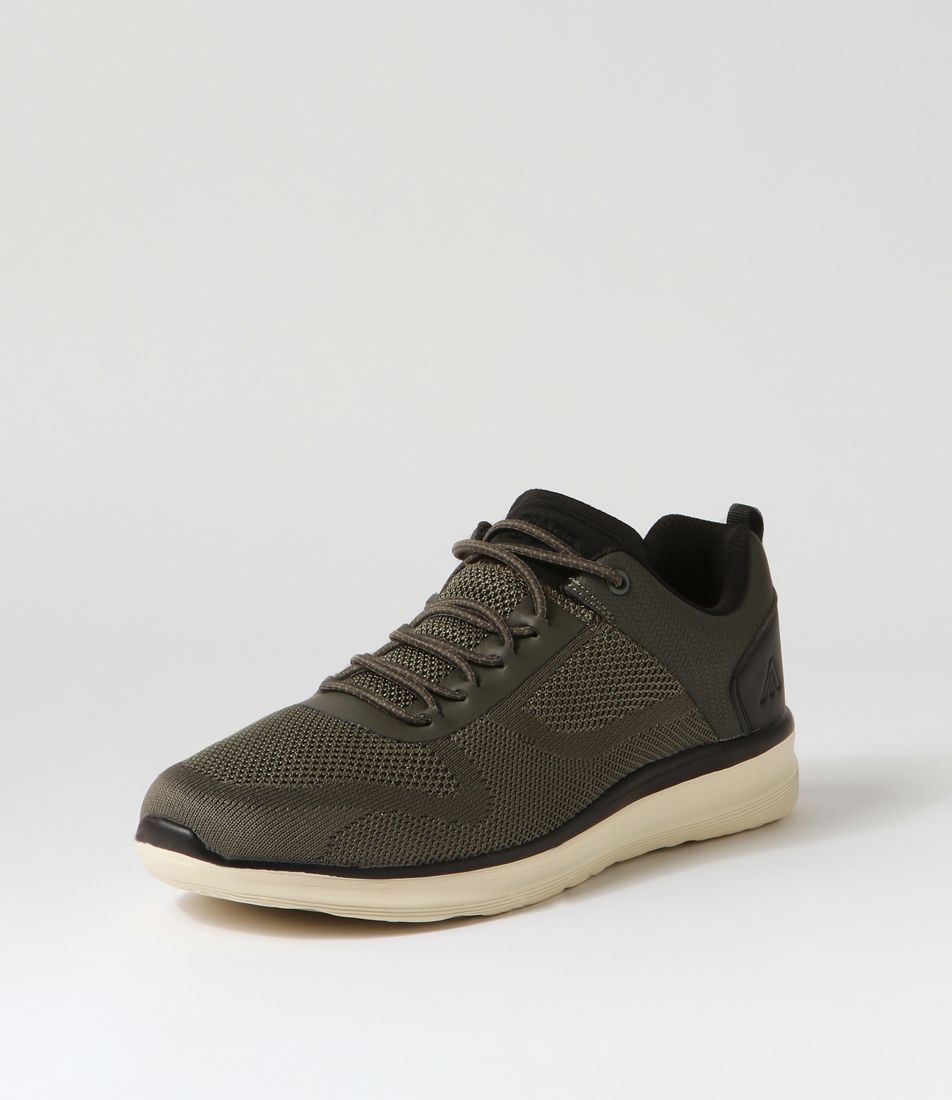 Drone Olive Knit Sneakers