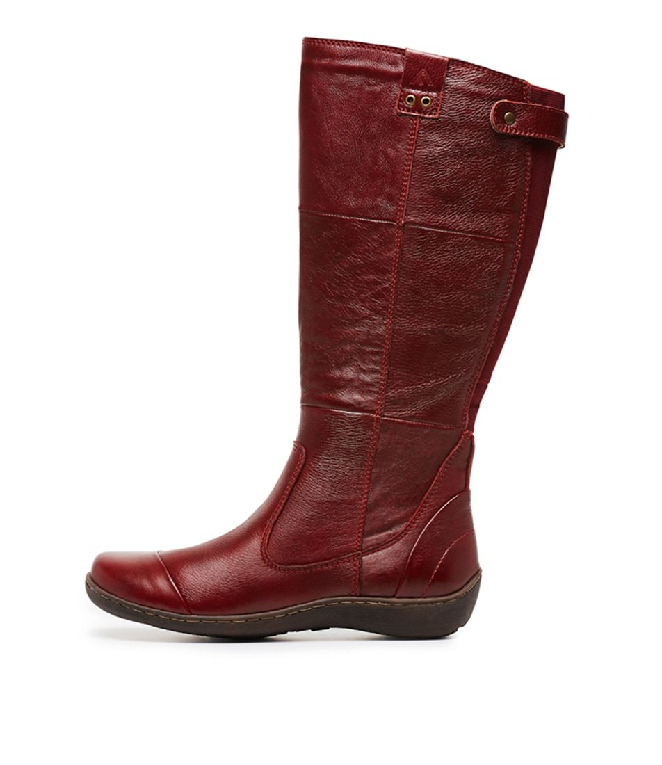 HAMPSHIRE RED TUMBLE LEATHER