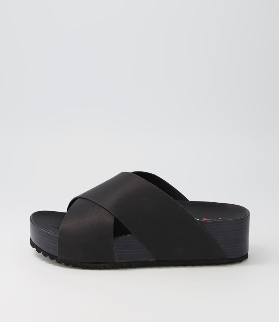 Mackel Black Sandals