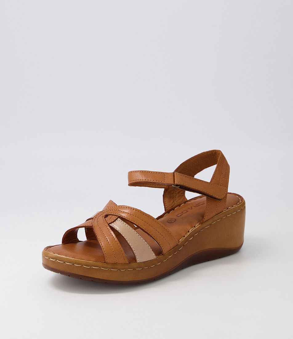 Jilow Tan Multi Sandals