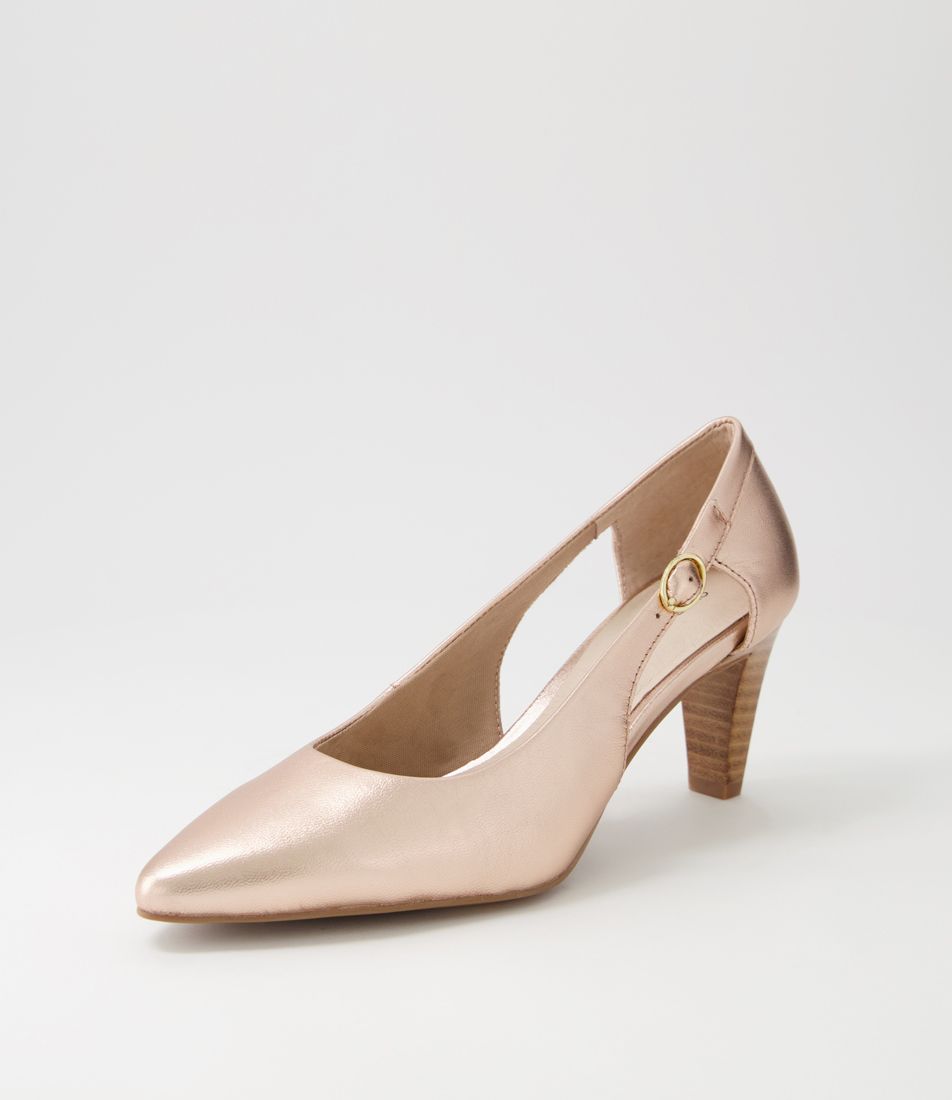 Madden2 Champagne Leather Heels