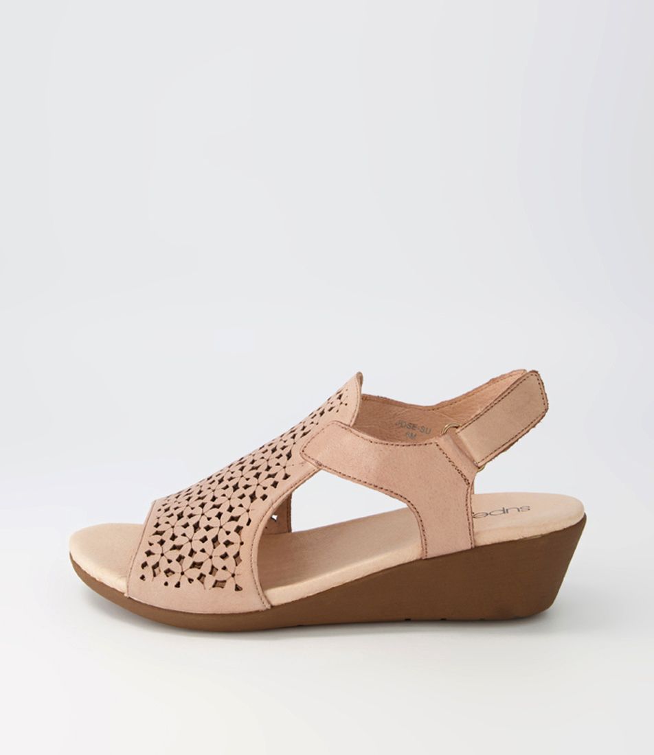 Jose Blush Leather Sandals TS