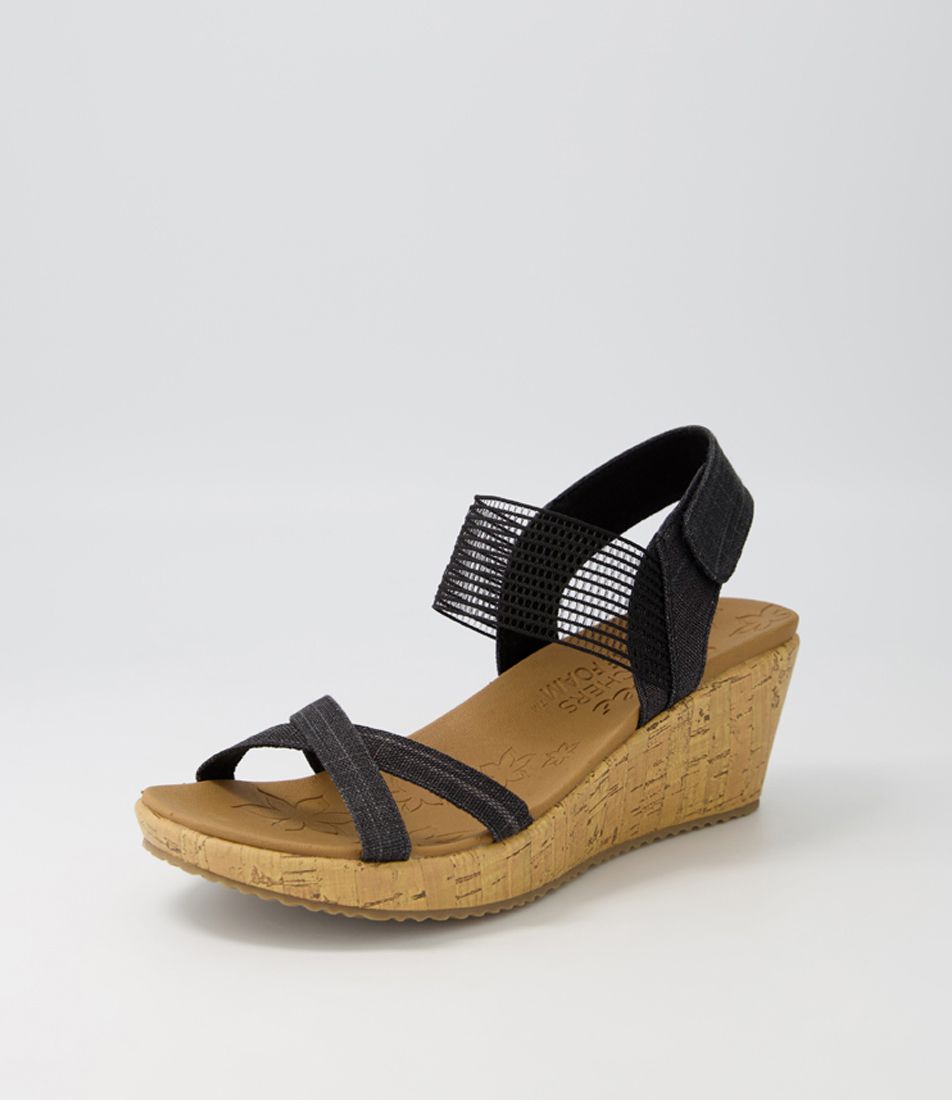 Beverlee Black Sandals