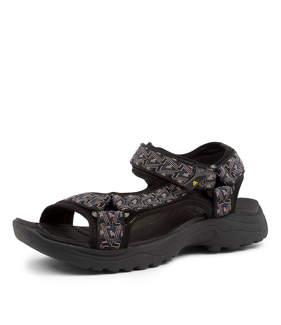 JOUSTED KHAKI-BLUE NYLON