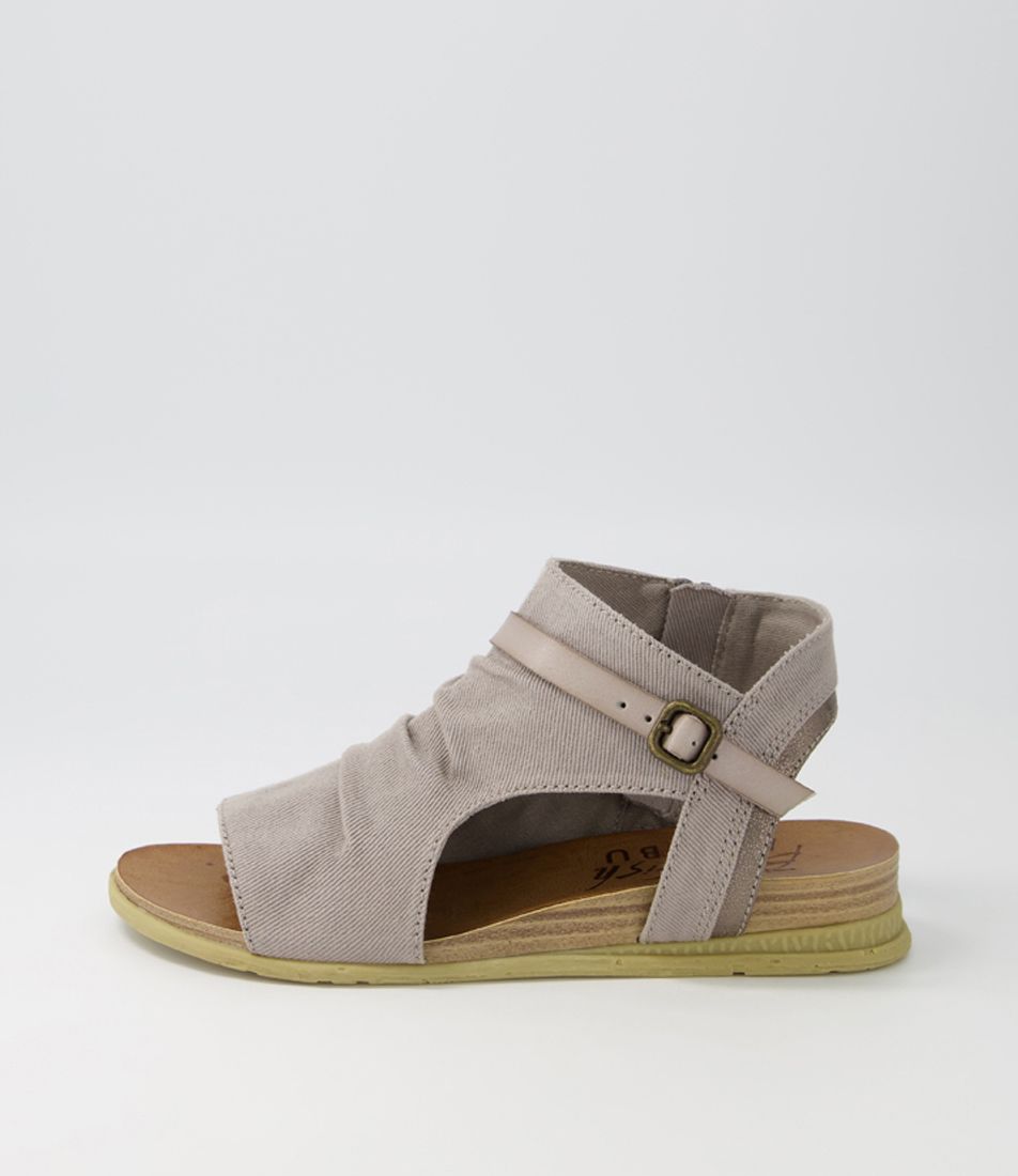 Burn Smokey Canvas Sandals
