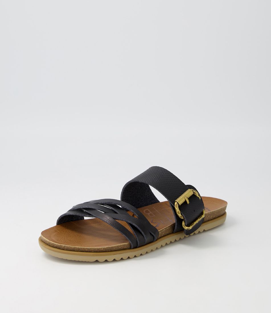 Montreal Black Sandals