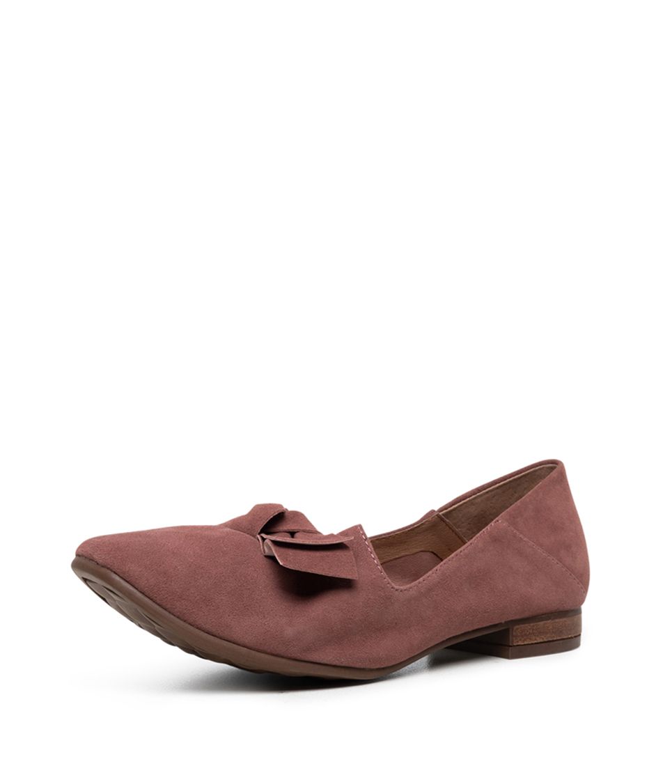 TAJ DARK ROSE SUEDE