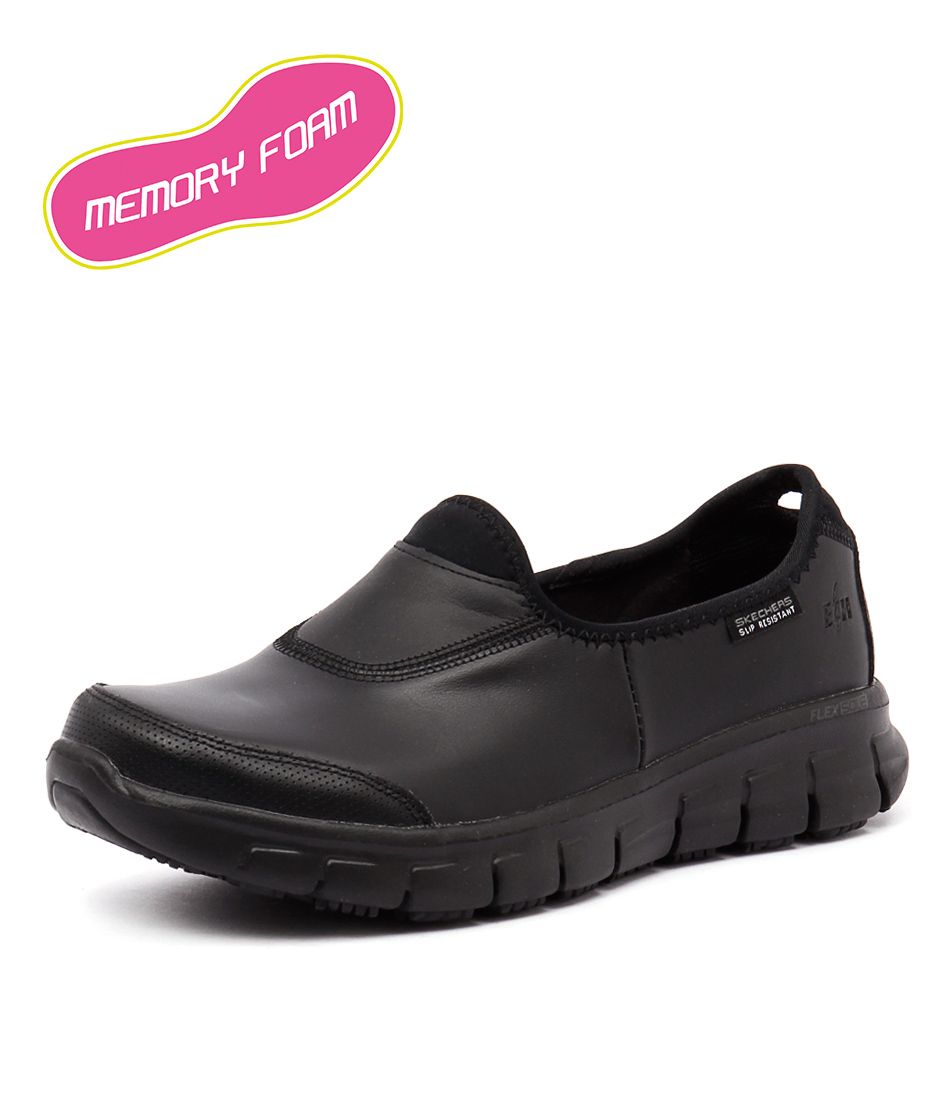 SURE TRACK BLACK LEATHER